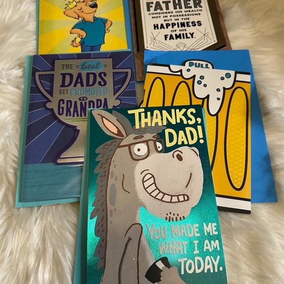 Other - 🧡10/$10 Colorful Father's Day Greeting Cards Set